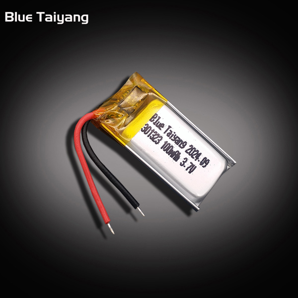 Pouch Cell 301323 3.7v 100mah Lipo 1s Polymer Rechargeable Battery