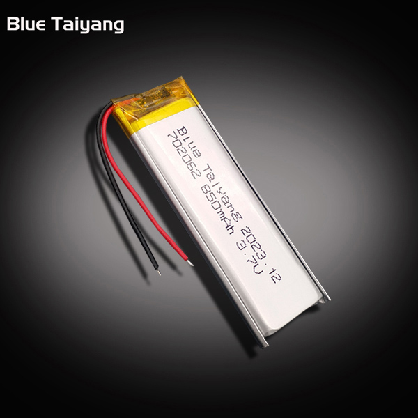 Rechargeable Bateria Lipo 702062 3.7v-850mah-lithium-polymer-battery