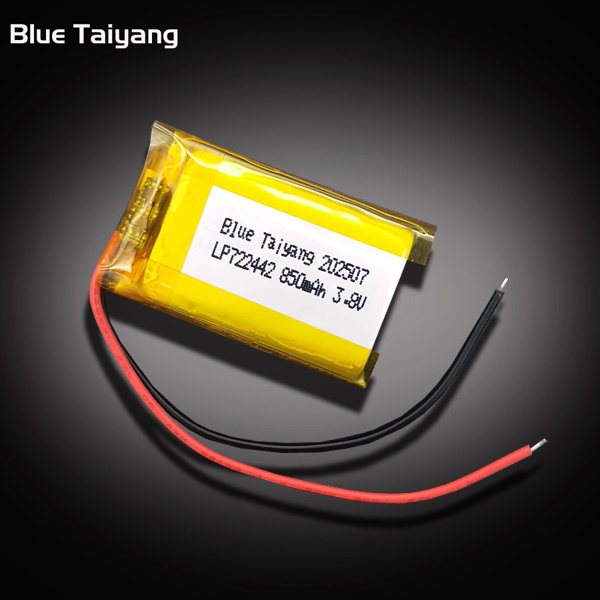 Lipo Batter 722442 3.8v 850mah Rechargeable Custom Lithium Polymer Battery