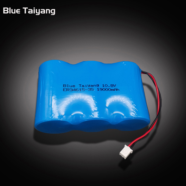 ER34615-3S 10.8V 19Ah li-socl2 batteries pack Professional Customization