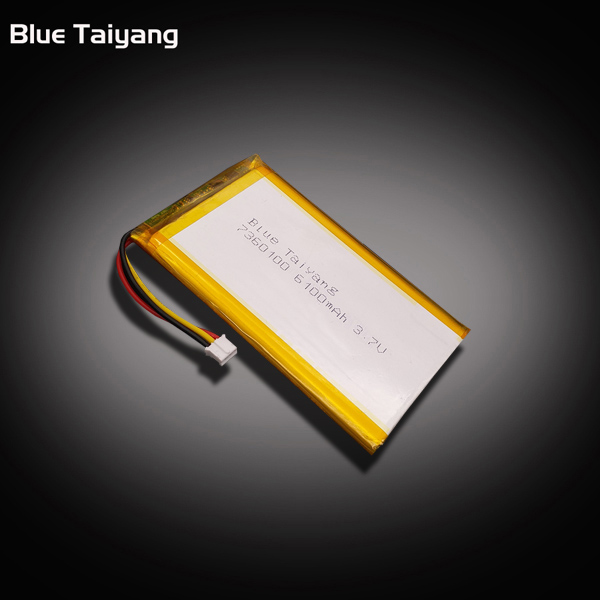 Great Power Battery 7360100 3.7v 6100mah Custom Rechargeable Lithium Ion Cell