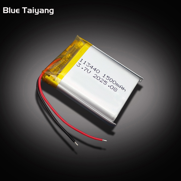 113440 Custom Lipo Baterias Recargables 1500mah 3.7v Pouch Battery Cell