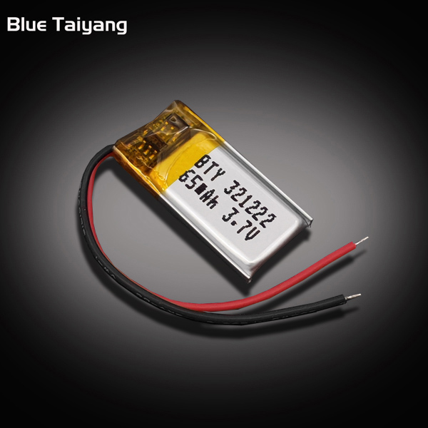 321222 Battery 3.7v 65mah Li-polymer Battery Rechargeable Custom Bateria