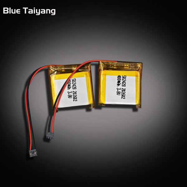 Smart Watch Lithium Battery 502428 Li Ion Battery 4.35v Rechargeable Lithium Ion Polymer 3.8v 400mah Battery