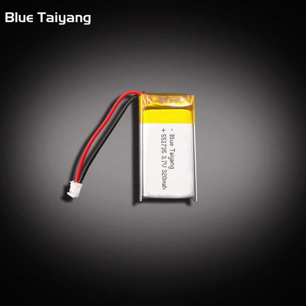 551735 recargable de 320mah rechargeable li polymer battery 3.7v 320mah lipo battery