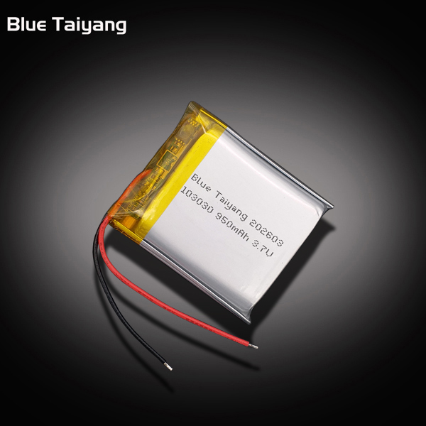Small size Rechargeable 3.7v 950mah lipo battery 103030 950mah 3.7V lithium polymer Battery