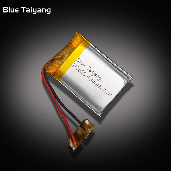 112028 li ion polymer battery 3.7v 480mah rechargeable lithium battery