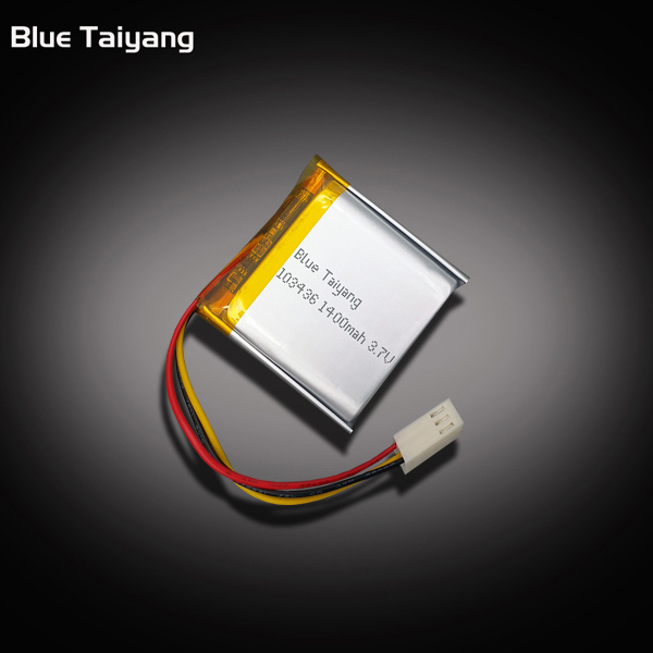 Best price 103436 3.7v 1400mah lipo battery rechargeable lithium polymer battery 3.7v 1400mah