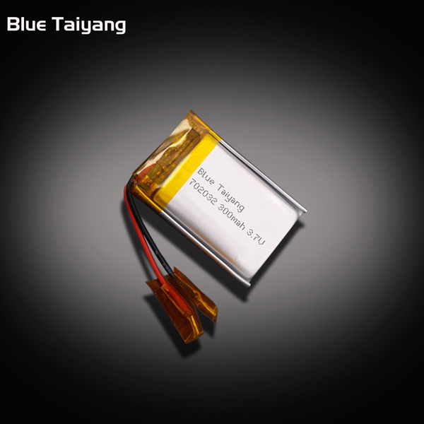 Rechargeable lipo battery li ion polymer battery 3.7v 300mah 702032 lithium battery