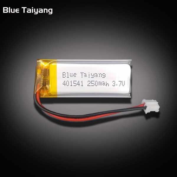 rechargeable lipo 401541 3.7v 250mah batterie 3.7v 250mah li polymer battery