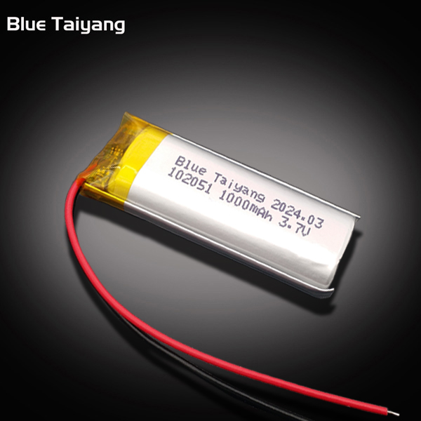 Rechargeble battery 3.7wh mini 3.7v lithium battery 1000 mah 102051 3.7 v battery 1000mah lithium polymer battery