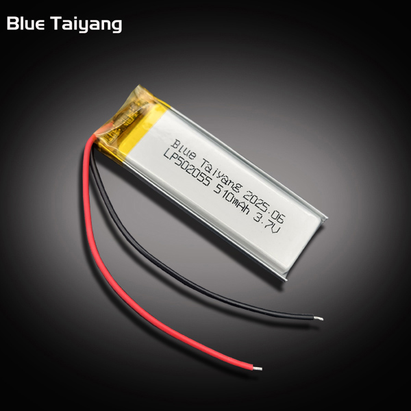 Lithium Battery Rechargeable 3.7v 550mah Li-polymer 502055 3.7 v Li-po Battery 500 Mah Lipo Battery