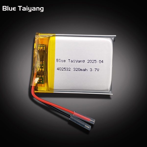 402532 custom small battery rechargeable lipo battery 320 mah 3.7v