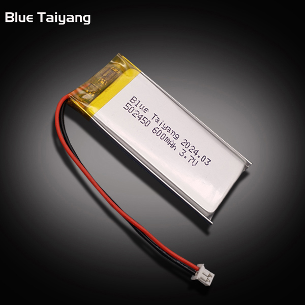 502450 3.7v Lithium Ion Polymer Battery Cell 600mah Batteries 3.7v 600mah Polymer Lithium 600mah