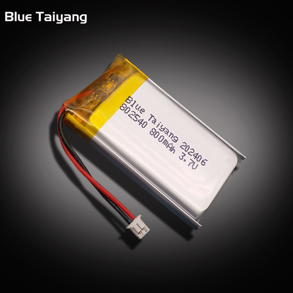 Lithium polymer battery 3.7v 800mah batteria 852540 3.7v 800mah 2.96wh li-ion battery