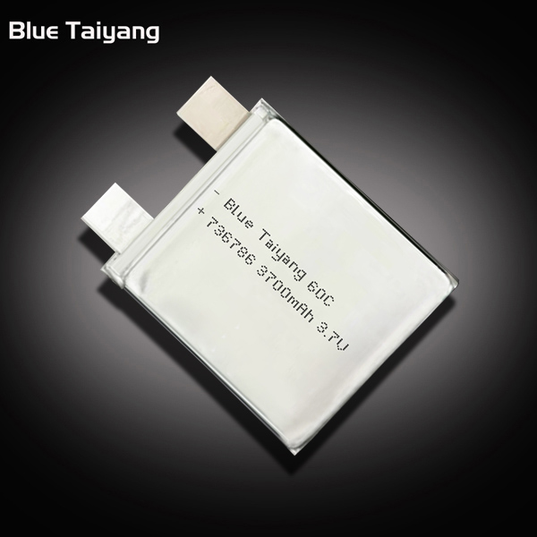 736786 high-rate lithium battery cell 60C 3.7V 3700mAh special battery For Drone Lipo Battery