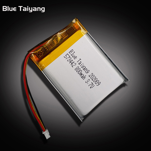 573442 rechargeable lithium ion battery lipo batterie 3.7 800mah lithium polymer batteries