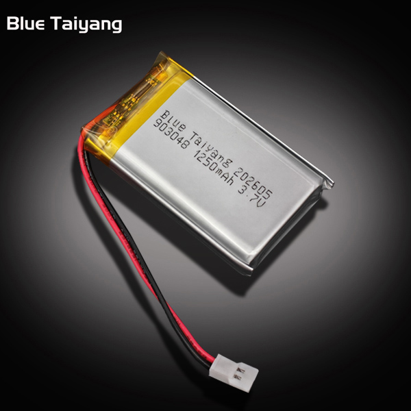 903048 Rechargeable Li Ion Battery 3.7v 1250mah Li-ion Polymer Batteries