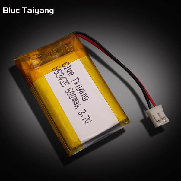 852435 rechargeable li-ion drone batteries 3.7v 600mah lipo battery
