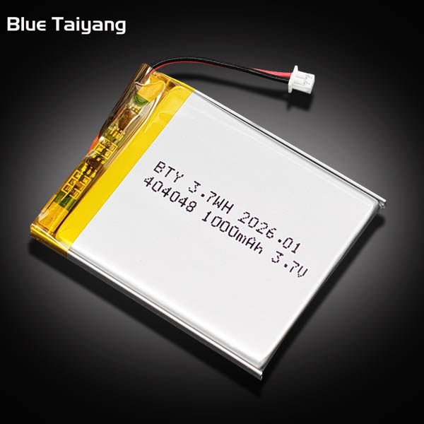 404048 custom rechargeable lipo battery 1000mah 3.7v li ion battery cell