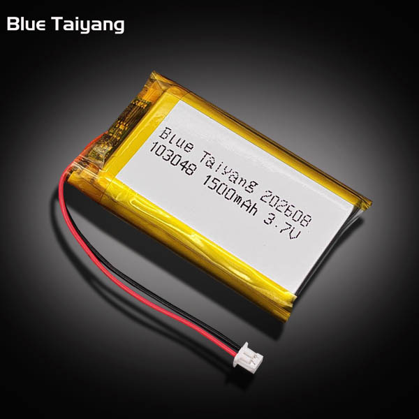 103048 rechargeable lipo battery cell 1500mah 3.7v lithium battery Suitable for electronic scales and GPS, etc