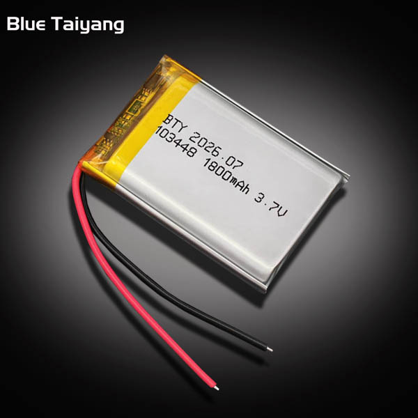 103448 custom lipo drone battery 3.7v 1800mah 6.66wh li ion rechargeable battery
