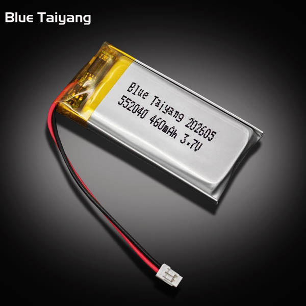 552040 3.7V 460mAh Rechargeable Lithium Polymer Lipo Battery for Smart Watch Bluetooth